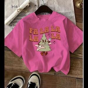 Fa La La La La Holiday Graphic Tee